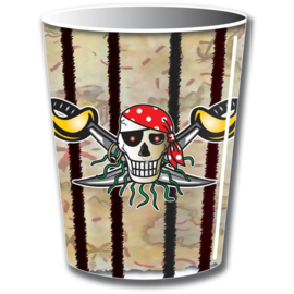 Bekers Piratenfeest | 8 st | 250 ml