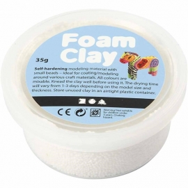 Foam Clay - Klei - Wit 35 gram