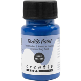Textielverf - Dekkend - 50 ml - Kleur Blauw