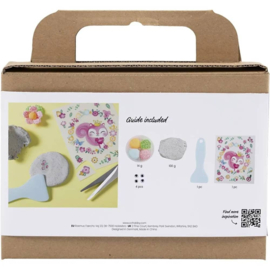 Mini Hobbyset Boetseren - Stenen decoreren