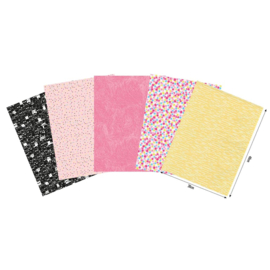 Decopatch Pocket nr 29 | 5 vellen decoupage papier van 30 x 40 cm