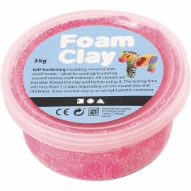 Foam Clay - Klei - Neon Roze 35 gram