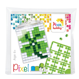 Pixelhobby Sleutelhanger Klavertje4