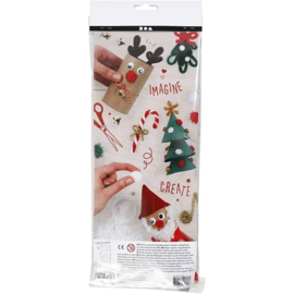 Hobby basismaterialen Kerst - 9 verschillende items