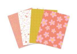 Decopatch Mix & Match Zoet | 4 vellen decoupage papier van 30 x 40 cm