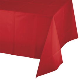 Papieren Tafelkleed - 137 x 274 cm - Rood
