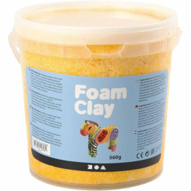 Foam Clay - Klei - Geel 560 gram