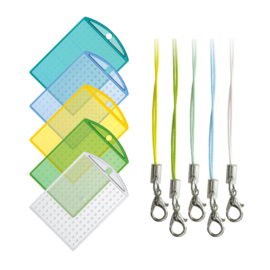 Pixelhobby sleutelhangersets - 5 st - keuze uit 3 sets