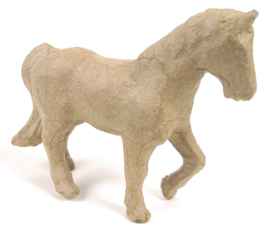 Paard van papier-mache | 11 cm | Decopatch ecoshape
