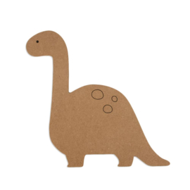Grote MDF Dinosaurus 25 cm