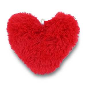 Pompom Hart Hanger - 9 x 9 cm
