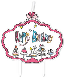 JILL Kaarsje 'Happy Birthday'