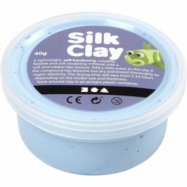 Silk Clay  - Klei - 40 gr Lichtblauw