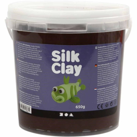 Silk Clay - 650 gr klei - Kleur bruin