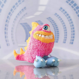 Mini Hobbyset Monster Lulu - Foam & Silk Clay