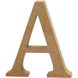 MDF Letters 13 cm