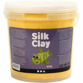 Silk Clay - 650 gr klei - Kleur geel