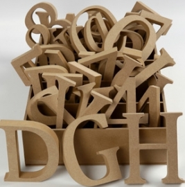 MDF Letters 13 cm