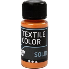 Textile Color Solid Oranje - dekkende textielverf  - 50 ml