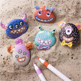 Hobbypakket 'Happy Stones' maken