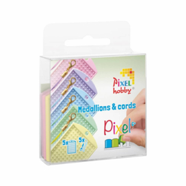 Pixelhobby sleutelhangersets - 5 st - keuze uit 3 sets