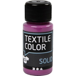 Textile Color Solid Fuchsia - dekkende textielverf  - 50 ml