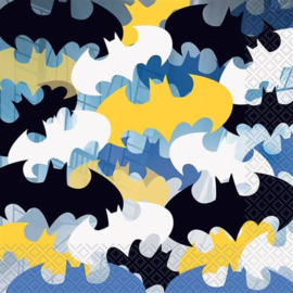 Batman versiering - Servetten - 33 x 33 cm - 16 st