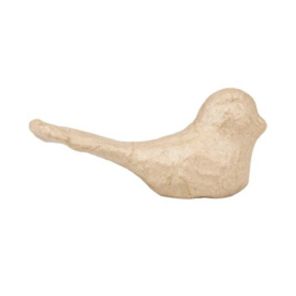 Vogel van papier-mache | 12 cm | Decopatch Ecoscape