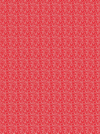Decoupage papier Stippen rood | 30 x 40 cm | FDA812