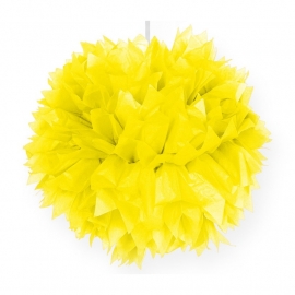 Pompoms | geel | 30 cm