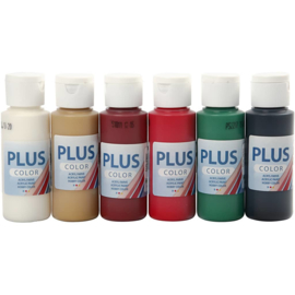 Plus Color Acrylverf Najaar | 6 kleuren | 60 ml