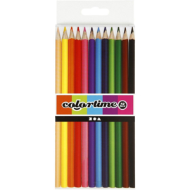 Colortime Kleurpotloden - 12 kleuren