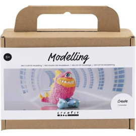 Hobbypakket - Foam Clay Smiley Monster Maken