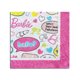 Barbie Feestartikelen | Servetten | 20 st