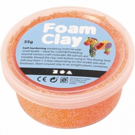 Foam Clay - Klei - Neon Oranje 35 gram