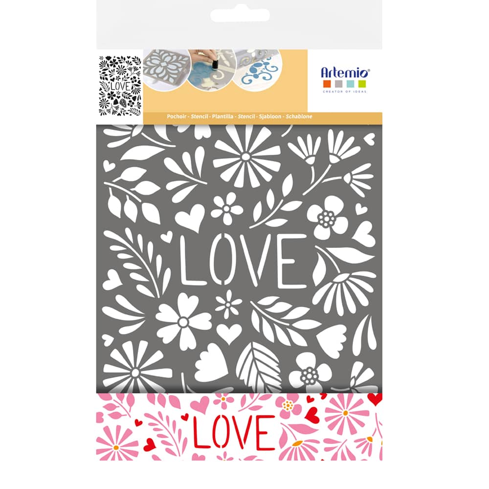 Sjabloon LOVE - A4 formaat