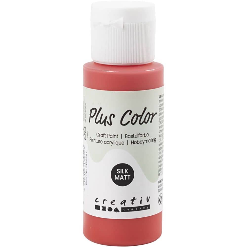 Plus Color Acrylverf Rood 60 ml