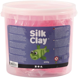 Silk Clay - 650 gr klei - Kleur roze
