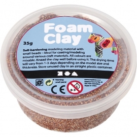 Foam Clay - Klei - Bruin 35 gram