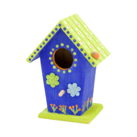 Houten Vogelhuisje Alma - 13,5 x 10 cm