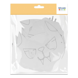 Halloween Maskers knutselen - 6 st