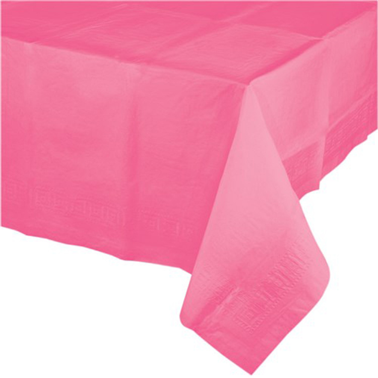 Habubu Gestaag zo veel Papieren Tafelkleed - 137 x 274 cm - Roze | TAFELKLEDEN | PartyPost.nl