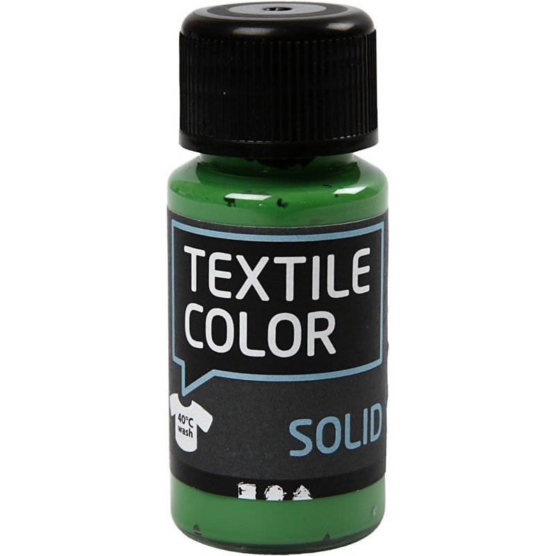 Textile Color Solid Groen - dekkende textielverf  - 50 ml