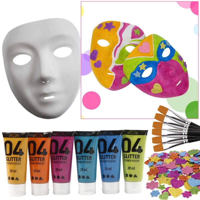 slogan verkoudheid Bermad Maskers Versieren | PartyPost Kinderfeesten
