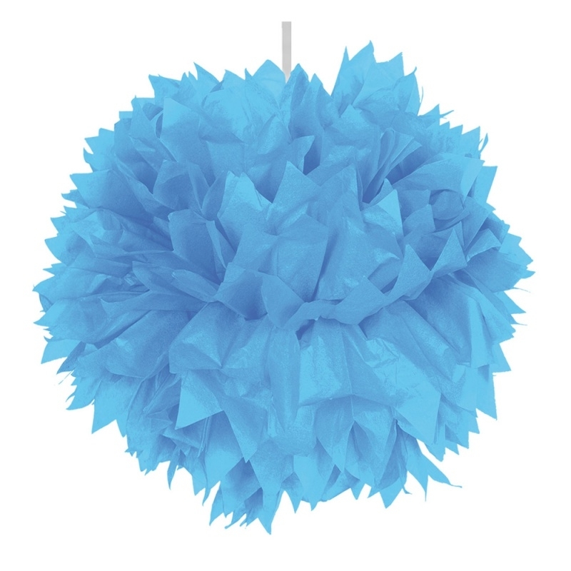 Pompoms | lichtblauw | 30 cm