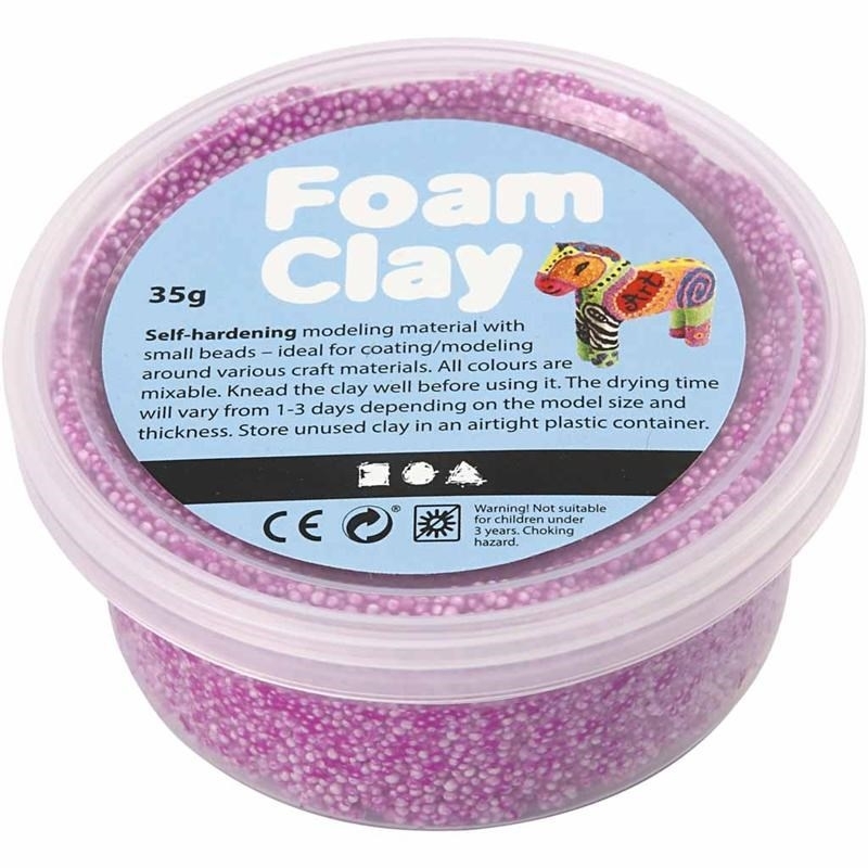 Foam Clay  - Klei - Paars 35 gram