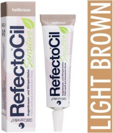 Refectocil sensitive licht bruin tube 15ml