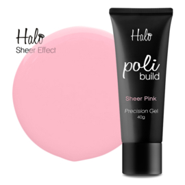 Halo Poli Build Sheer Pink 40gr.