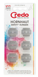 Credo Eeltmesjes safety-klingen per 6 stuks