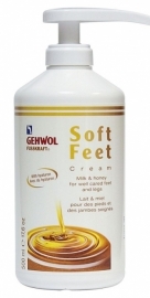 Gehwol Fusskraft Soft Feet creme 500ml